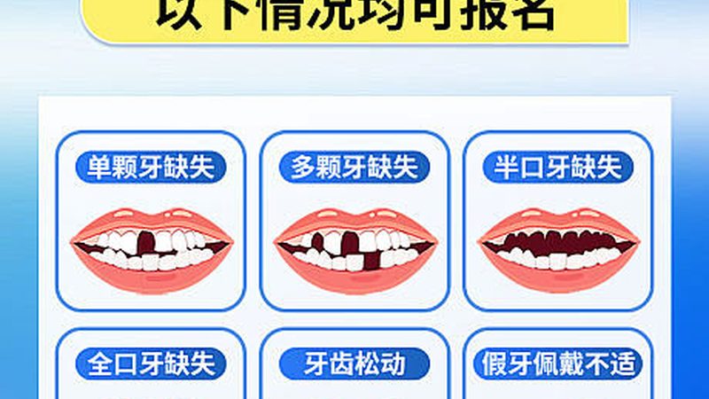 目前，种牙技术主要有以下几种：